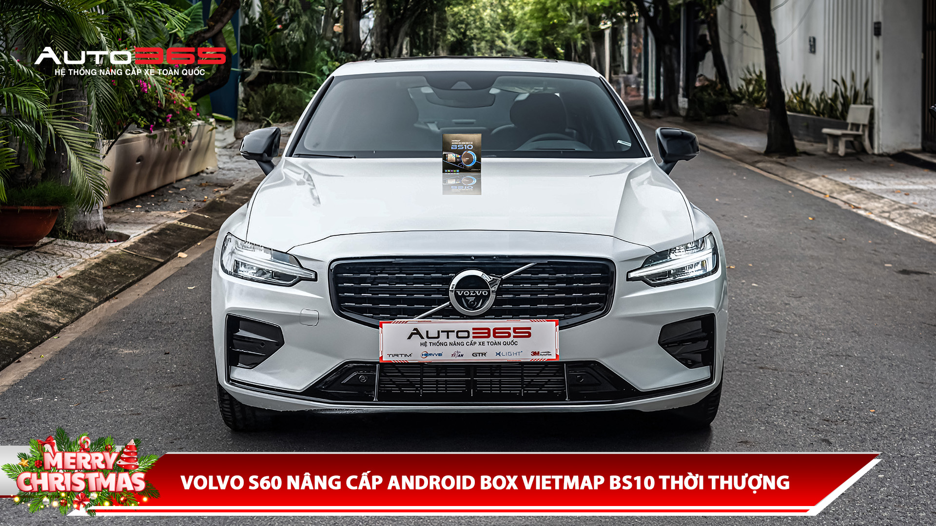VOLVO S60 NÂNG CẤP ANDROID BOX VIETMAP BS10 THỜI THƯỢNG
